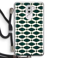 Moroccan tiles: Honor 6X Transparant Hoesje met koord
