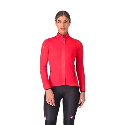 Castelli Alpha 150 W jacket lange mouw dames hibiscus dames