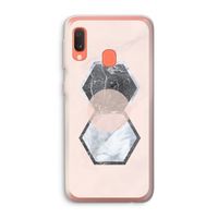 Creatieve toets: Samsung Galaxy A20e Transparant Hoesje