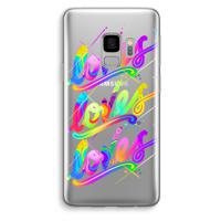 Loves: Samsung Galaxy S9 Transparant Hoesje - thumbnail