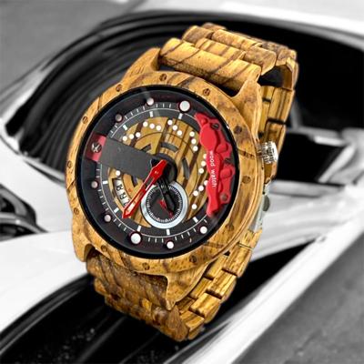 TimberWood Wheelmaster™ - Uniek Velgdesign Herenhorloge