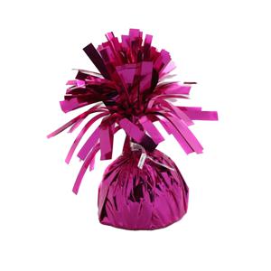 Ballon gewichtjes - fuchsia - 170 gram - gewichtjes voor helium ballontrosjes