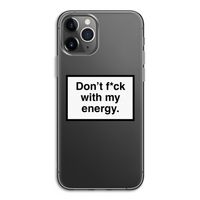 My energy: iPhone 11 Pro Transparant Hoesje
