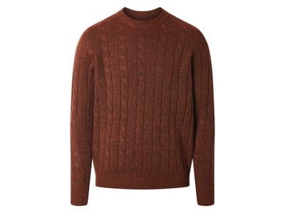 esmara Men Gebreide heren trui (Bruin, L)