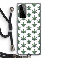 Weed: OnePlus 9 Pro Transparant Hoesje met koord