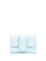 Jacquemus portefeuille Le Compact Bambino en cuir - Bleu