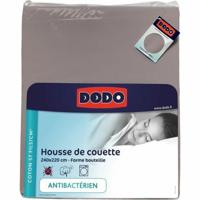 Dekbedovertrek DODO Antibacterieel middel Taupe 240 x 220 cm