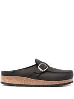 Birkenstock mocassins Buckley en cuir - Noir - thumbnail