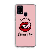 Badass Babes Club: Samsung Galaxy M31 Transparant Hoesje