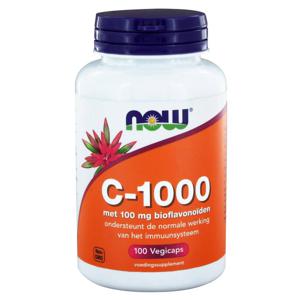 C 1000 Caps met 100mg Bioflavonoïden 100 vegicaps