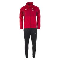 Authentic Polyester Suit DOSL Rood Zwart - thumbnail