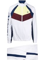 Lacoste Tennis x survêtement à motif colour block Daniil Medvedev - Blanc