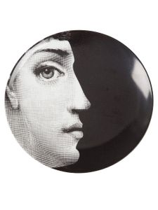 Fornasetti "Tema e variazioni" Assiette - Noir