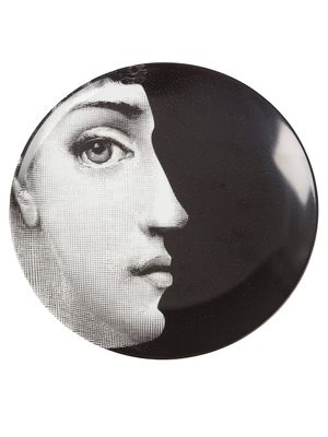 Fornasetti "Tema e variazioni" Assiette - Noir