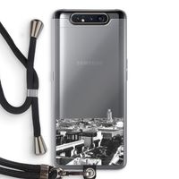 Marrakech Skyline : Samsung Galaxy A80 Transparant Hoesje met koord