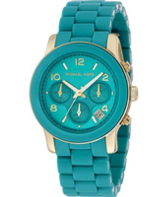 Horlogeband Michael Kors MK5266 Staal Turquoise 20mm