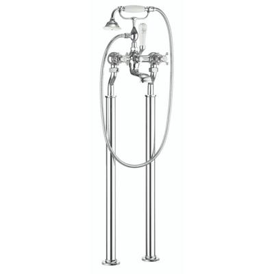 Crosswater Belgravia Badkraanpoten - staand - chroom BL002FC