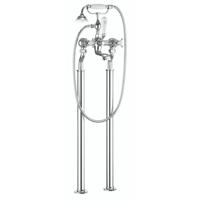 Crosswater Belgravia Badkraanpoten - staand - chroom BL002FC Crosswater Belgravia Badkraanpoten - staand - chroom BL002FC