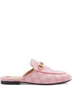 Gucci mules Princetown à motif monogrammé - Rose