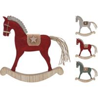 Paard Vilt Op Houten Standaard Paard Vilt Op Houten Standaard