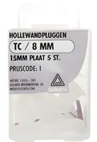 Hollewandplug tc/8mm 5st - Deltafix