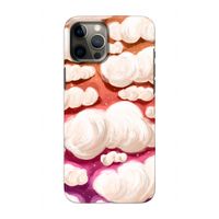 Katoen Wolken: Volledig geprint iPhone 12 Pro Hoesje