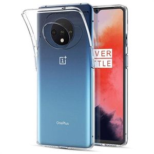 Antislip OnePlus 7T TPU Hoesje - Doorzichtig