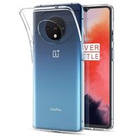 Antislip OnePlus 7T TPU Hoesje - Doorzichtig