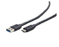 Gembird CCP-USB3-AMCM-6 USB-kabel 1,8 m USB 3.2 Gen 1 (3.1 Gen 1) USB C USB A Zwart