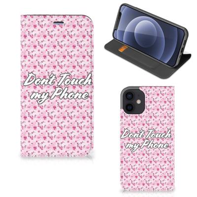 iPhone 12 Mini Design Case Flowers Pink DTMP iPhone 12 Mini Design Case Flowers Pink DTMP