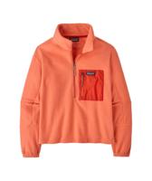 Patagonia Microdini 1/2 Zip P/O Fleece Dames Coho Coral XXL