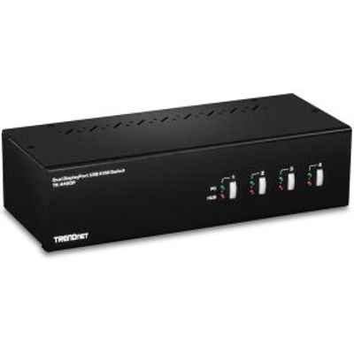 Trendnet TK-440DP KVM-switch Zwart, Zilver