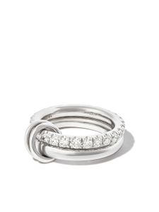 Spinelli Kilcollin bague en or blanc 18 ct sertie de diamants - Argent