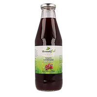 Cranberrysap gezoet bio 750 Milliliter