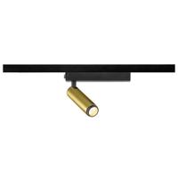 SLV RailspotGrip! S zwart-goud 1-fase 3000K - 1008399