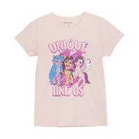 Minymo Meisjes T-shirt - Roze - thumbnail