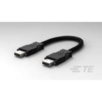 TE Connectivity USB-kabel USB-A bus, USB-A bus 2.00 m 2083112-3