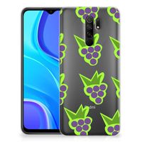 Xiaomi Redmi 9 Siliconen Case Druiven - thumbnail