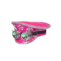 Pet burning man goggles