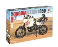 Italeri 4643 Cagiva Elephant 850 Winner 1987 Motorfiets (bouwpakket) 1:9 - thumbnail
