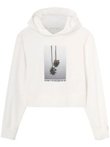 Palm Angels hoodie Mirage en coton - Blanc