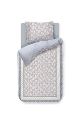 Pip Studio Dekbedovertrekset Kairi Bloom Lichtblauw 140x200cm/220cm