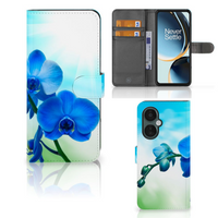 OnePlus Nord CE 3 Lite Hoesje Orchidee Blauw - Cadeau voor je Moeder