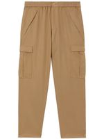 Burberry pantalon cargo en coton - Tons neutres