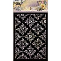 Studio Light • growing & blooming mask stencil celestial flowers