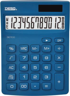 Desq bureaurekenmachine New Generation Compact 30100, donkerblauw