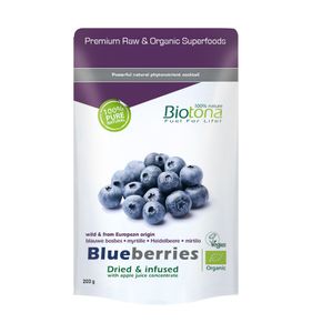 Blueberries dried infusion bio