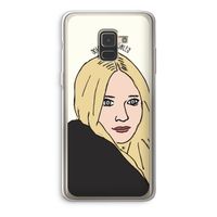 Ashley: Samsung Galaxy A8 (2018) Transparant Hoesje