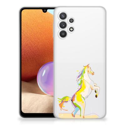 Samsung Galaxy A32 4G | A32 5G Enterprise Editie Telefoonhoesje met Naam Horse Color Samsung Galaxy A32 4G | A32 5G Enterprise Editie Telefoonhoesje met Naam Horse Color