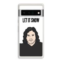 Let It Snow: Google Pixel 6 Pro Transparant Hoesje